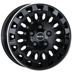 MAK MAK Overland Gloss Black Mirror Ring 7x17 5x118 ET45 CB71,1 60° 1075 kg