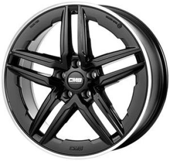 CMS C29-AERO Diamond Rim Black Gloss 8x19 5x112 ET38 CB66,5 R14 950 kg